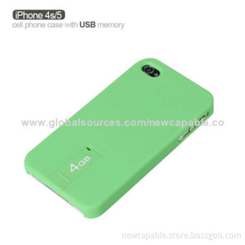 Cellphone Case with USB Memory Card, Sized 116*58mm